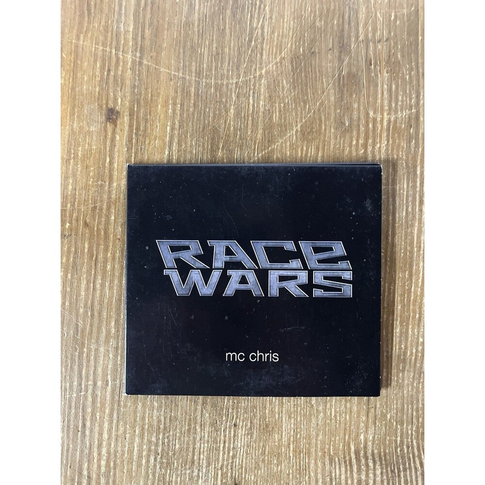 Mc Chris Race Wars CD Nerdcore Hip Hop Indie Album RARE SLIP COVER